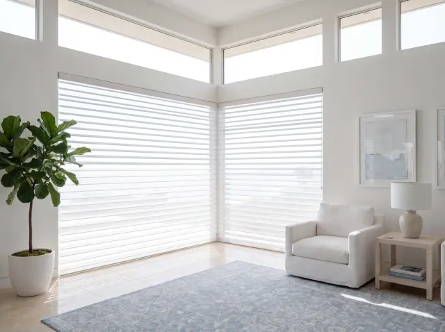 Sheer Horizontal Shades, photo 1